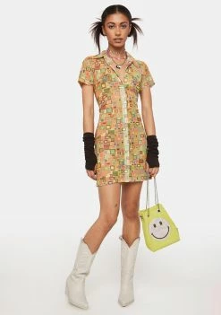 Flash Sale ๐ The Ragged Priest Bad Trip Mesh ๐ Shirt ๐ Dress โ 8 The Ragged Priest Bad Trip Mesh Shirt Dress