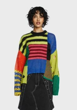 The Ragged Priest Banchee Knit Sweater Tops