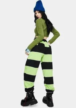 Best deal π€© The Ragged Priest Bottoms Inmate Striped Jogger Pants β 9 The Ragged Priest Bottoms Inmate Striped Jogger Pants