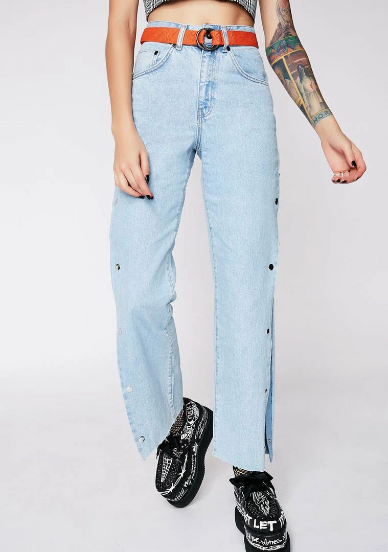 Budget π The Ragged Priest Bottoms Popper π Jeans π₯ 5 The Ragged Priest Bottoms Popper Jeans