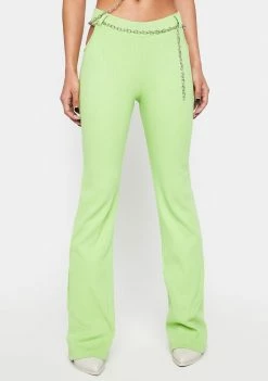 The Ragged Priest Confusion Chain Flare Pants Flares