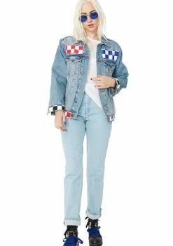 Outlet 𧨠The Ragged Priest Relay Denim Jacket π 13 The Ragged Priest Relay Denim Jacket