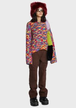 The Ragged Priest Bottoms Brown Combat Jeans