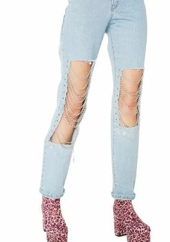 The Ragged Priest Bottoms Bondage Jeans