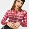 The Ragged Priest Runaway Mesh Crop Top