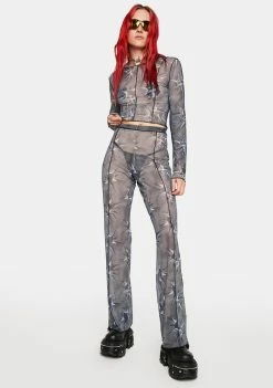 The Ragged Priest Voyager Mesh Crop Top