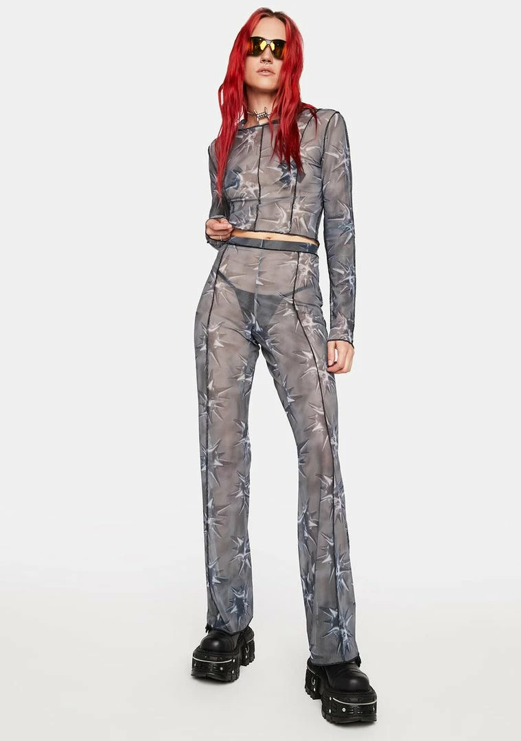 Cheap ๐ฅ The Ragged Priest Voyager Mesh Crop Top โ๏ธ 4 The Ragged Priest Voyager Mesh Crop Top