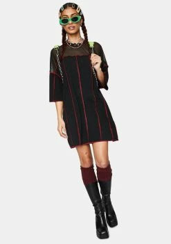 The Ragged Priest Exposed Paneled Tee Dress