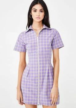 The Ragged Priest Dimension Checkered Dress