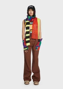 The Ragged Priest Spliced Fingerless Gloves Scarves & Gloves