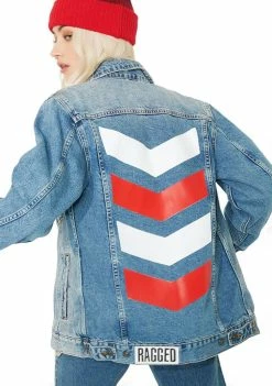 The Ragged Priest Hurdle Denim Jacket Outerwear