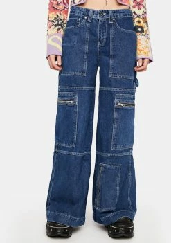 The Ragged Priest Bottoms Clacker Cargo Jeans