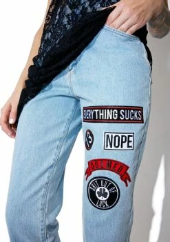 The Ragged Priest Problem Jeans Bottoms