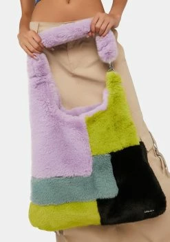 The Ragged Priest Bags & Wallets Jumble Faux Fur Tote Bag