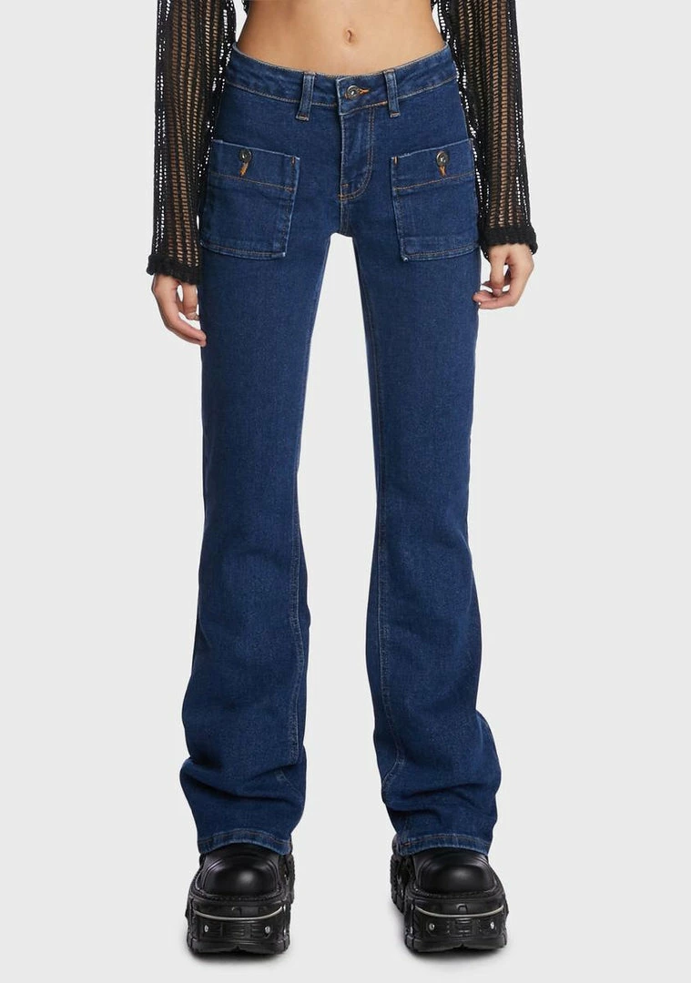 Top 10 ๐ The Ragged Priest Flashback Low Rider ๐ Jeans Bottoms ๐ 3 The Ragged Priest Flashback Low Rider Jeans Bottoms