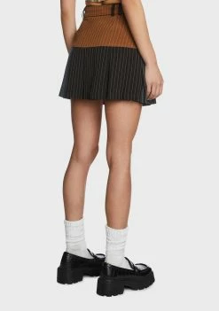 The Ragged Priest Bottoms Smash Pleated Skirt
