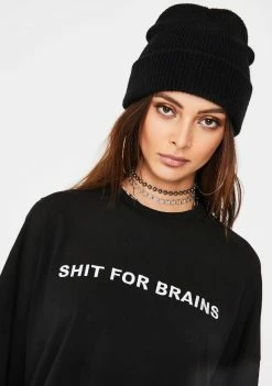 The Ragged Priest Tops Shit For Brains Skater Tee