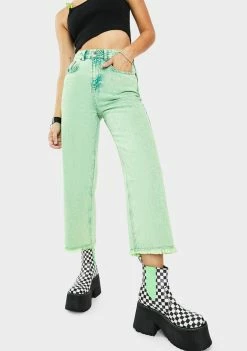 The Ragged Priest Jealous Flare Jeans Bottoms