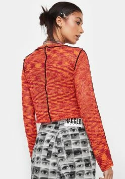 The Ragged Priest Streamer Knit Top