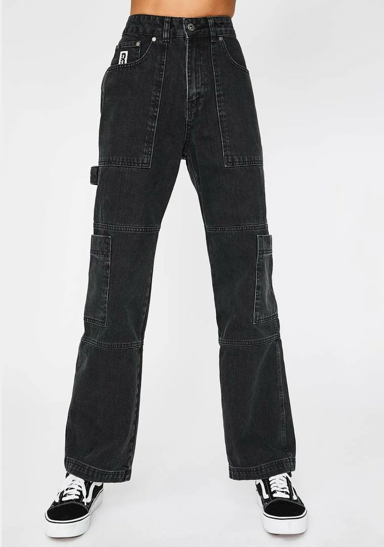 Outlet ๐ The Ragged Priest Bottoms Charcoal Combat ๐ Jeans ๐คฉ 4 The Ragged Priest Bottoms Charcoal Combat Jeans