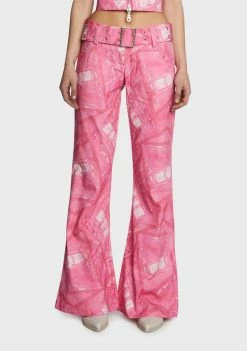 The Ragged Priest Molly Flare Pants Bottoms
