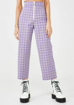 The Ragged Priest Whip Checkered Pants Bottoms