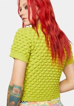 Discount 🎁 The Ragged Priest Sage Knit Tee ⌛ 9 The Ragged Priest Sage Knit Tee