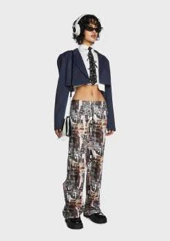 The Ragged Priest Scrapbook Low-Rise Trousers Bottoms