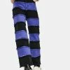 Budget 🌟 The Ragged Priest Purple Infringement Stripe Panel 👖 Jeans ✔️ 2 The Ragged Priest Purple Infringement Stripe Panel Jeans