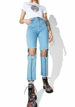 The Ragged Priest Scratch Jeans