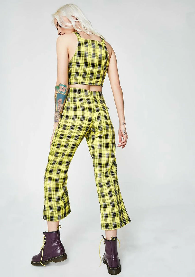 Best Sale 🧨 The Ragged Priest Bottoms Tartan Jinx Pants ❤️ 6 The Ragged Priest Bottoms Tartan Jinx Pants