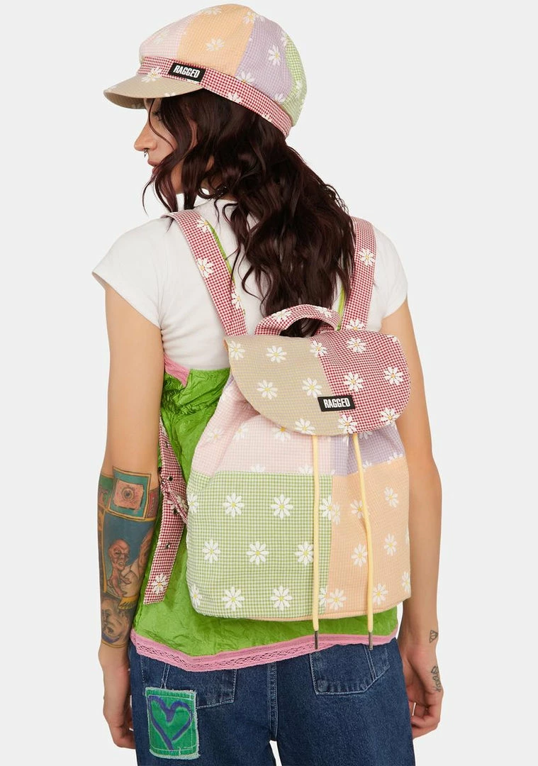 Best deal ✨ The Ragged Priest Meadow Patchwork 🎒 Backpack 💯 3 The Ragged Priest Meadow Patchwork Backpack