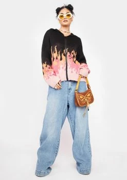 Outlet ๐ The Ragged Priest Tops Enlightened Flame Hoodie ๐ฅ 8 The Ragged Priest Tops Enlightened Flame Hoodie