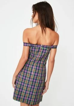 The Ragged Priest Dresses Issues Plaid Mini Dress