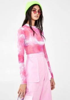 The Ragged Priest Cosmo Mesh Top Tops