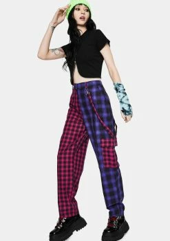 Budget ๐ The Ragged Priest Crux Plaid Cargo Pants ๐ 7 The Ragged Priest Crux Plaid Cargo Pants