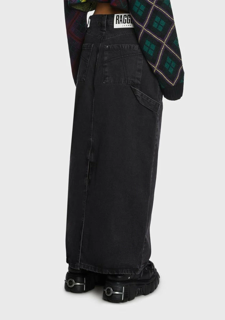 New 𧨠The Ragged Priest Bottoms Carpenter Maxi π Skirt π 6 The Ragged Priest Bottoms Carpenter Maxi Skirt