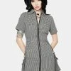 The Ragged Priest Dresses Formation Houndstooth Dress