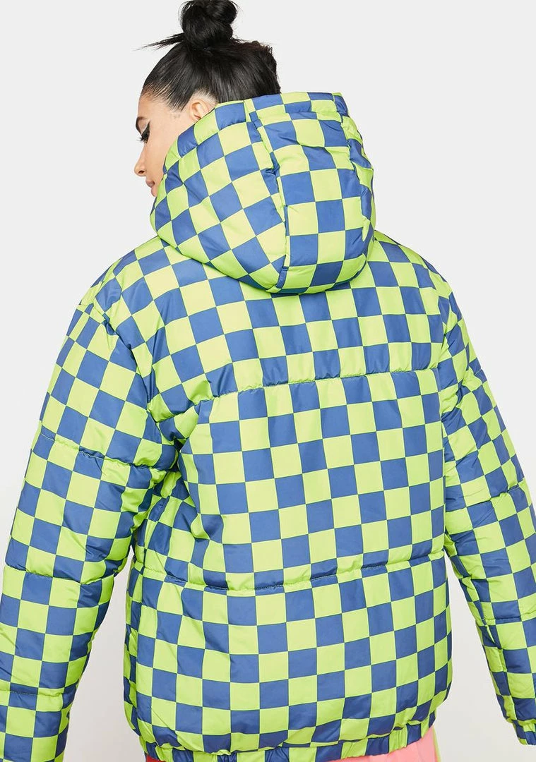 Budget π The Ragged Priest Scout Checkered Puffer Jacket π 6 The Ragged Priest Scout Checkered Puffer Jacket