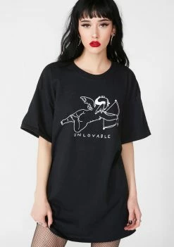 The Ragged Priest X Gory Bastard Unloveable Tee Tops