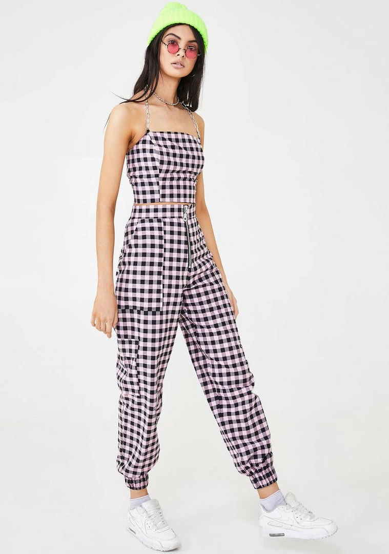 Flash Sale โ๏ธ The Ragged Priest Bottoms Pleasure Gingham Pants ๐ 4 The Ragged Priest Bottoms Pleasure Gingham Pants
