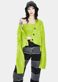 The Ragged Priest Cable Knit Twin Set