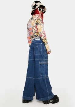 The Ragged Priest Bottoms Clacker Cargo Jeans