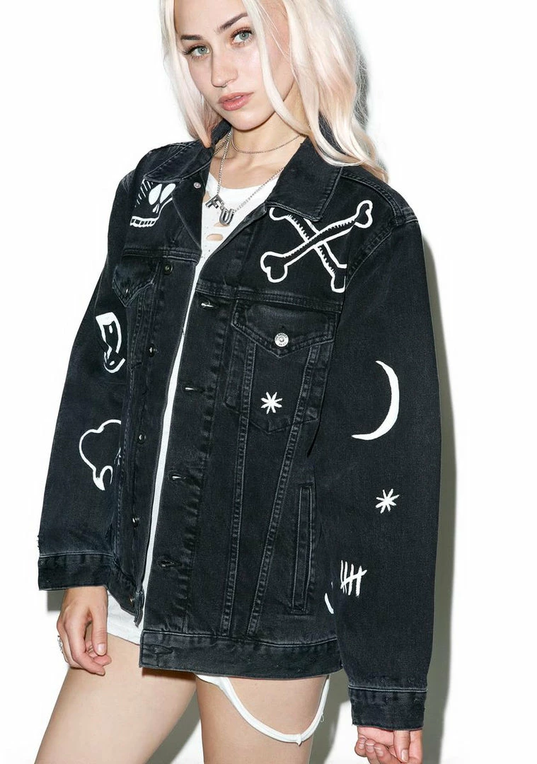 Best reviews of 🔔 The Ragged Priest Outerwear Bone Rattler Denim Jacket ❤️ 3 The Ragged Priest Outerwear Bone Rattler Denim Jacket