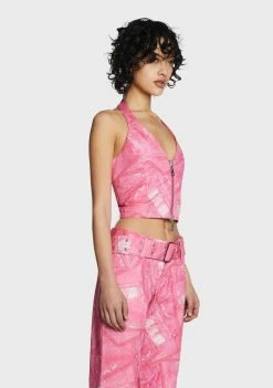 The Ragged Priest Candy Halter Top Tops