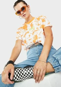 The Ragged Priest Paint Skater Tee Tops