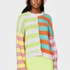 The Ragged Priest Tops Editor Striped Knit Sweater