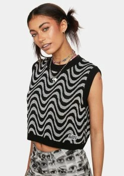 The Ragged Priest Connected Sweater Vest Tops