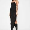 The Ragged Priest Strip Chain Midi Dress Dresses