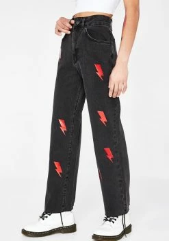 The Ragged Priest Bottoms Flash Jeans